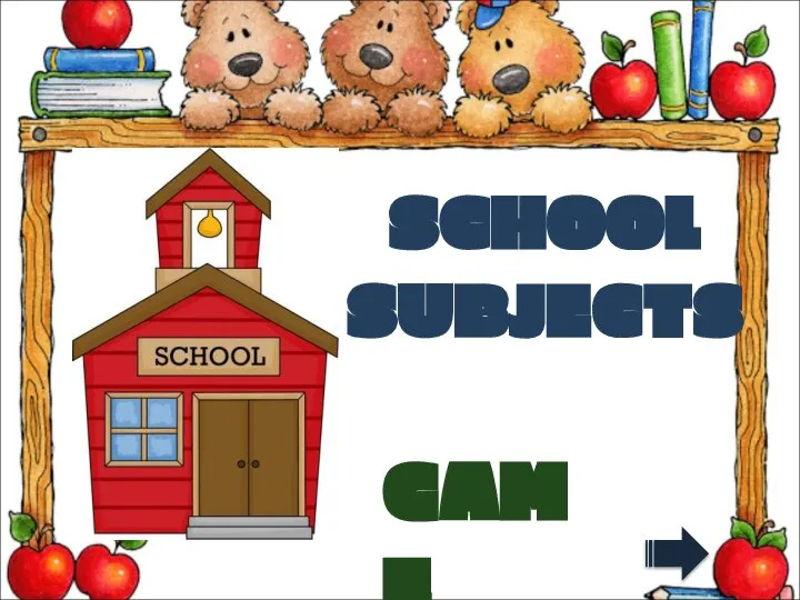 School subjects game